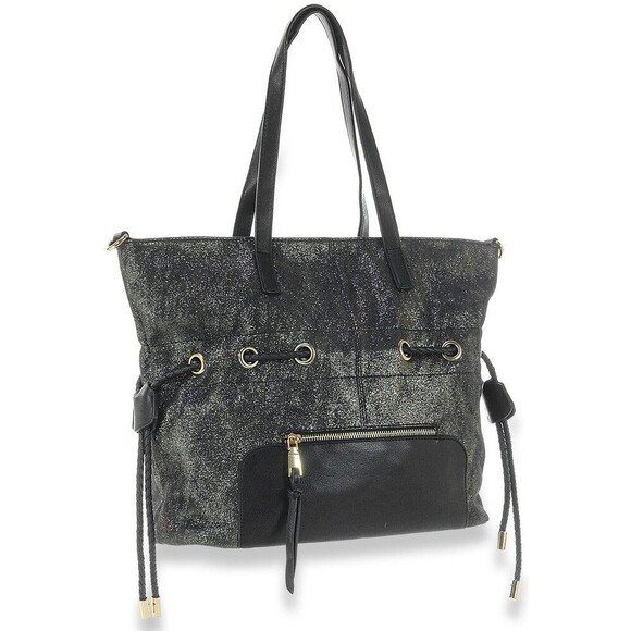Sparkling Drawstring Tote Handbag - Picture 1 of 2